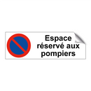 Espace réservé aux pompiers