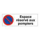Espace réservé aux pompiers