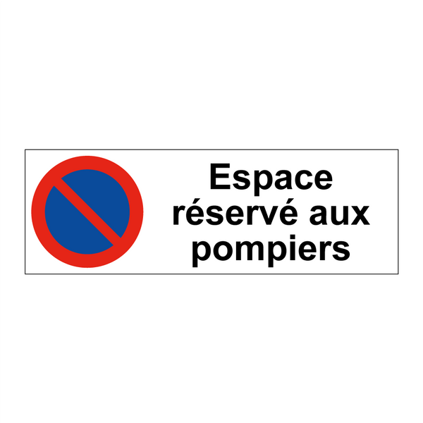 Espace réservé aux pompiers