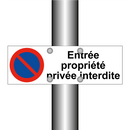Entrée propriété privée interdite