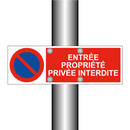 Entrée propriété privée interdite