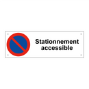 Stationnement accessible