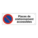 Places de stationnement accessibles