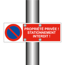 Propriété privée ! Stationnement interdit !