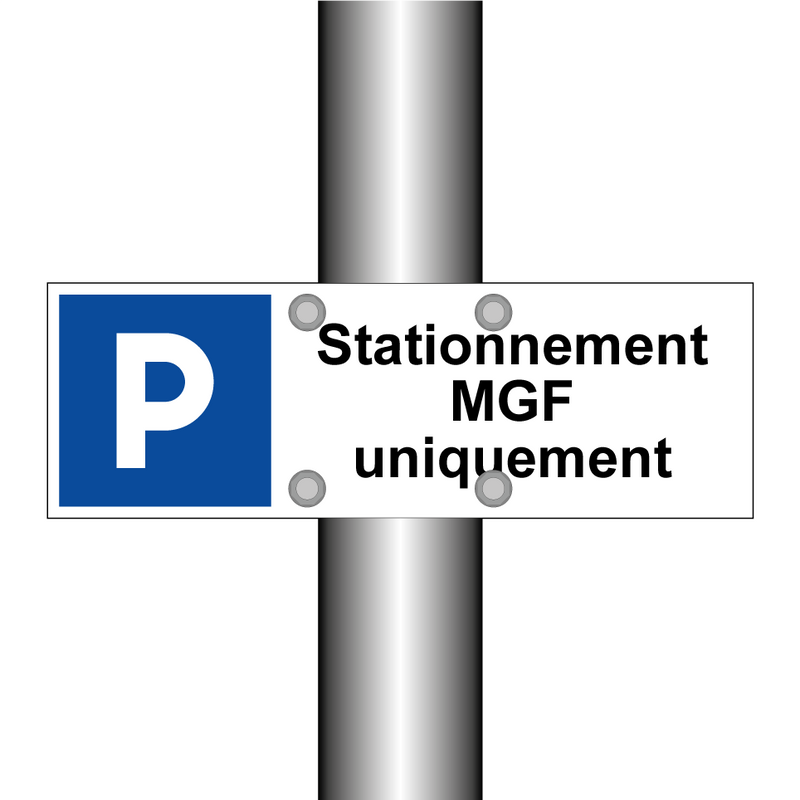 Stationnement MGF uniquement