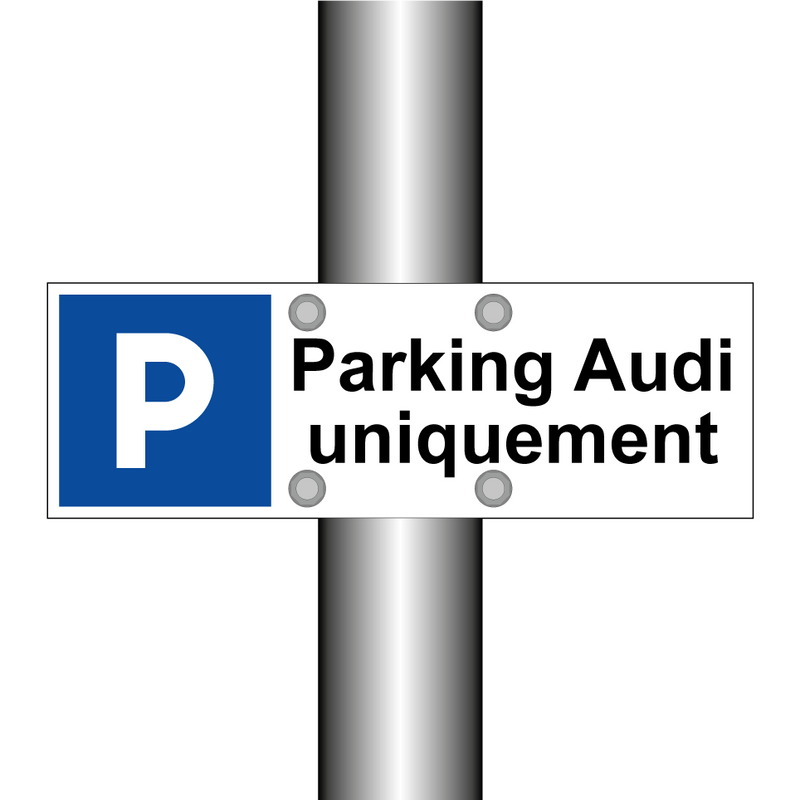 Parking Audi uniquement