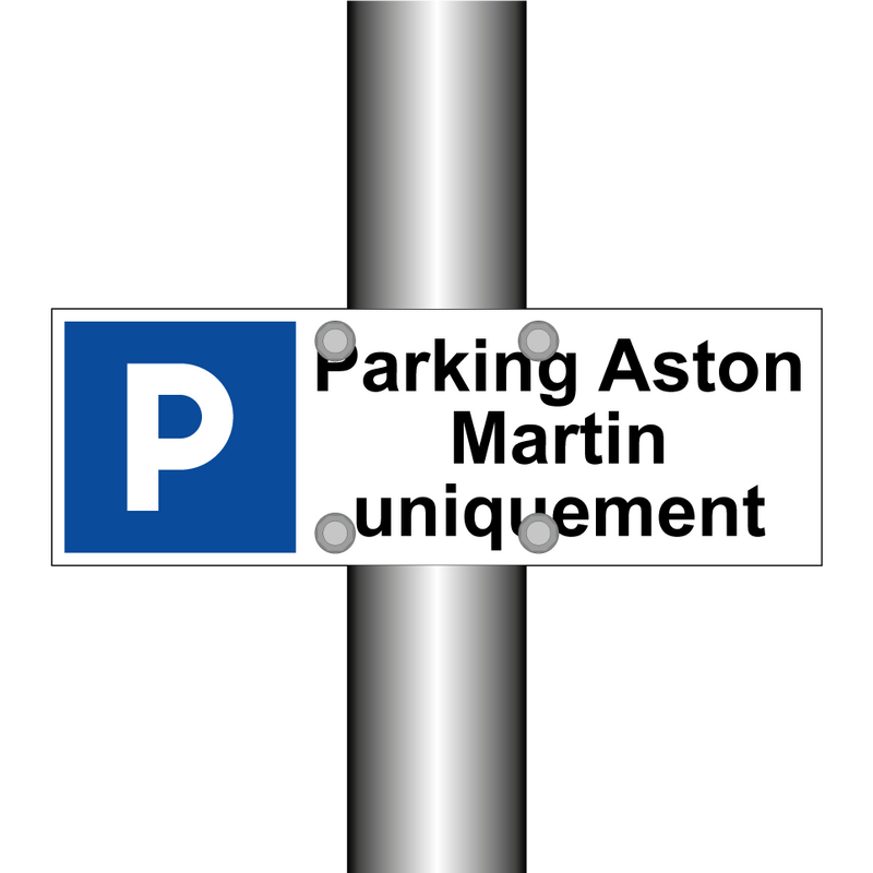 Parking Aston Martin uniquement