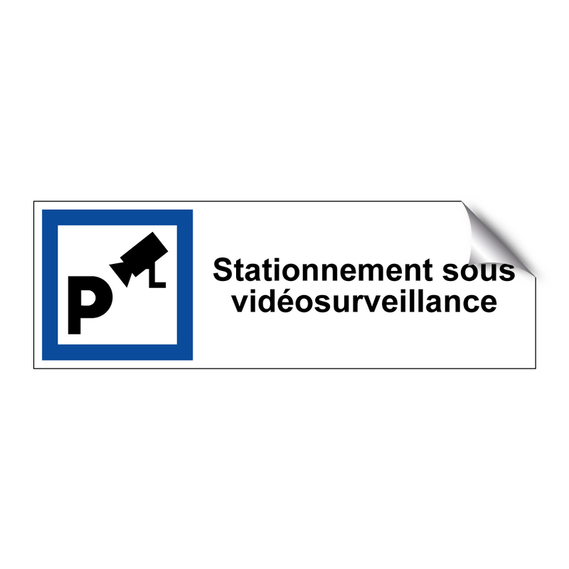 Stationnement sous vidéosurveillance