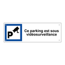 Ce parking est sous vidéosurveillance