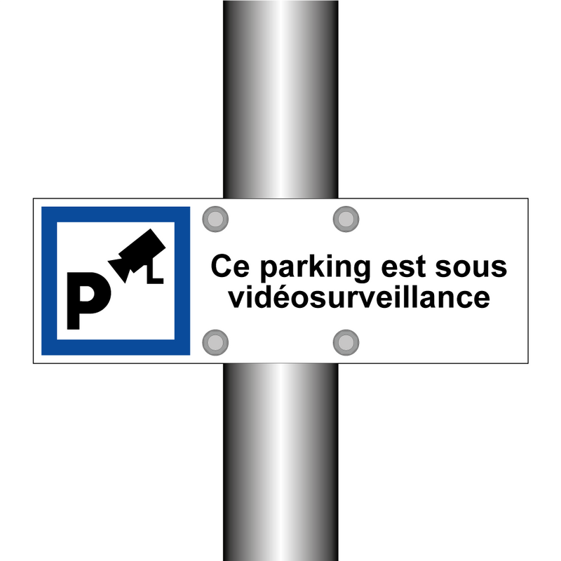 Ce parking est sous vidéosurveillance