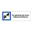 Ce parking est sous vidéosurveillance