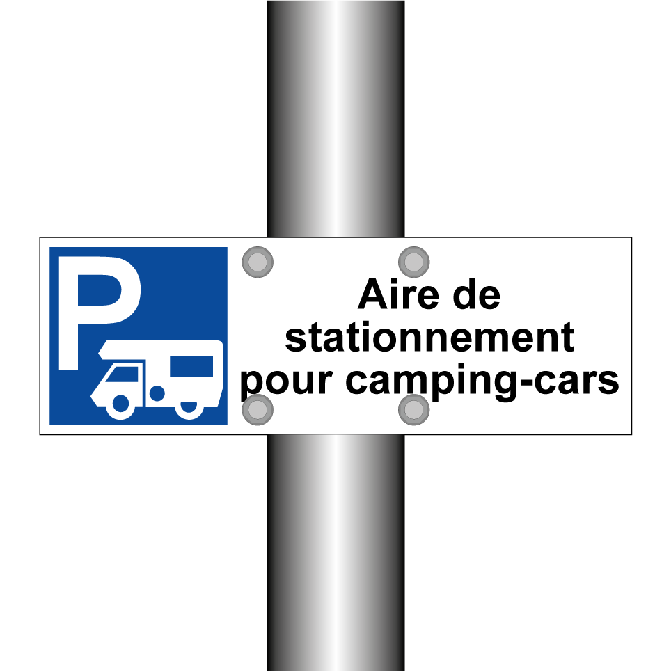Aire de stationnement pour camping-cars