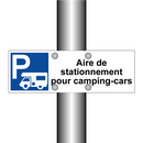 Aire de stationnement pour camping-cars