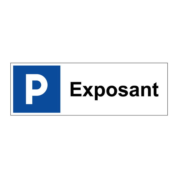Exposant