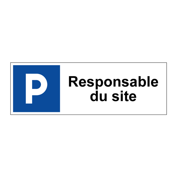 Responsable du site