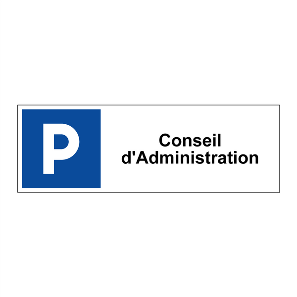 Conseil d'Administration