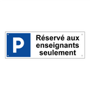 Réservé aux enseignants seulement
