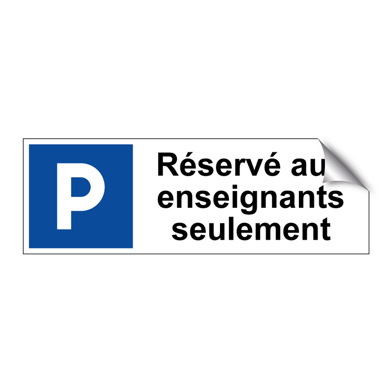 Réservé aux enseignants seulement