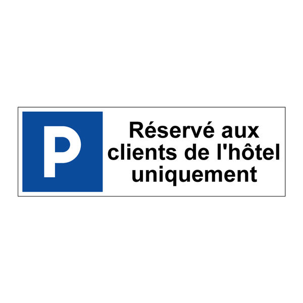 Réservé aux clients de l'hôtel uniquement