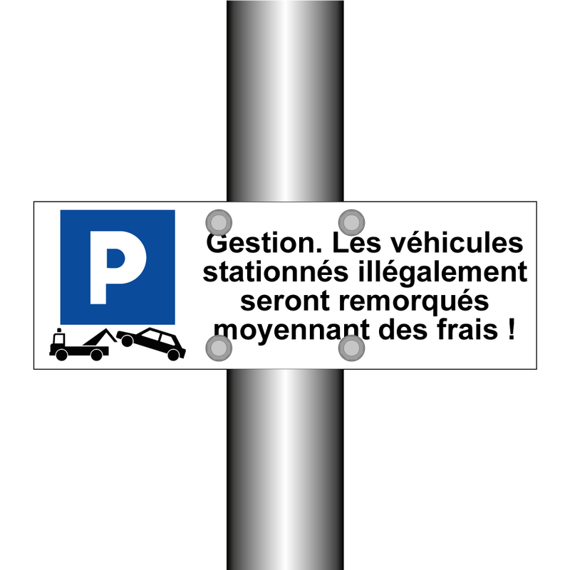 Gestion. Les véhicules stationnés illégalement seront remorqués moyennant des frais !