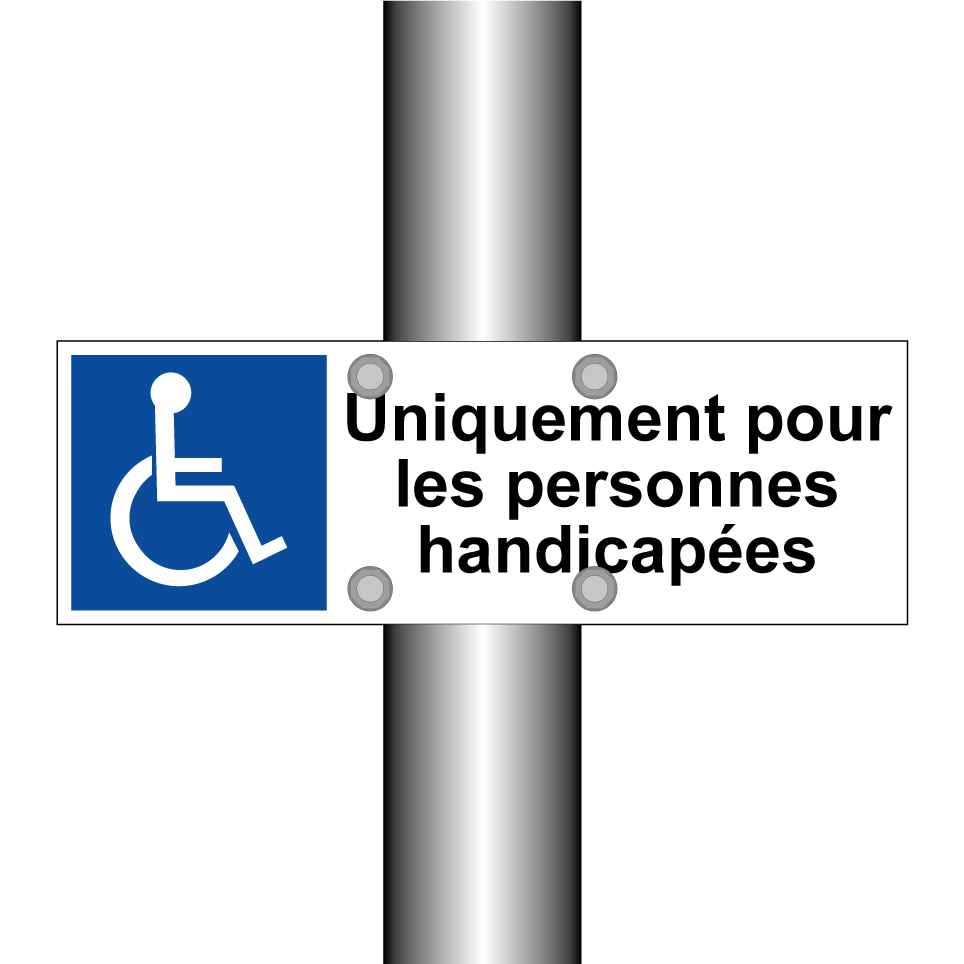 Uniquement pour les personnes handicapées