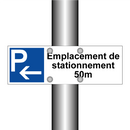 Emplacement de stationnement 50m