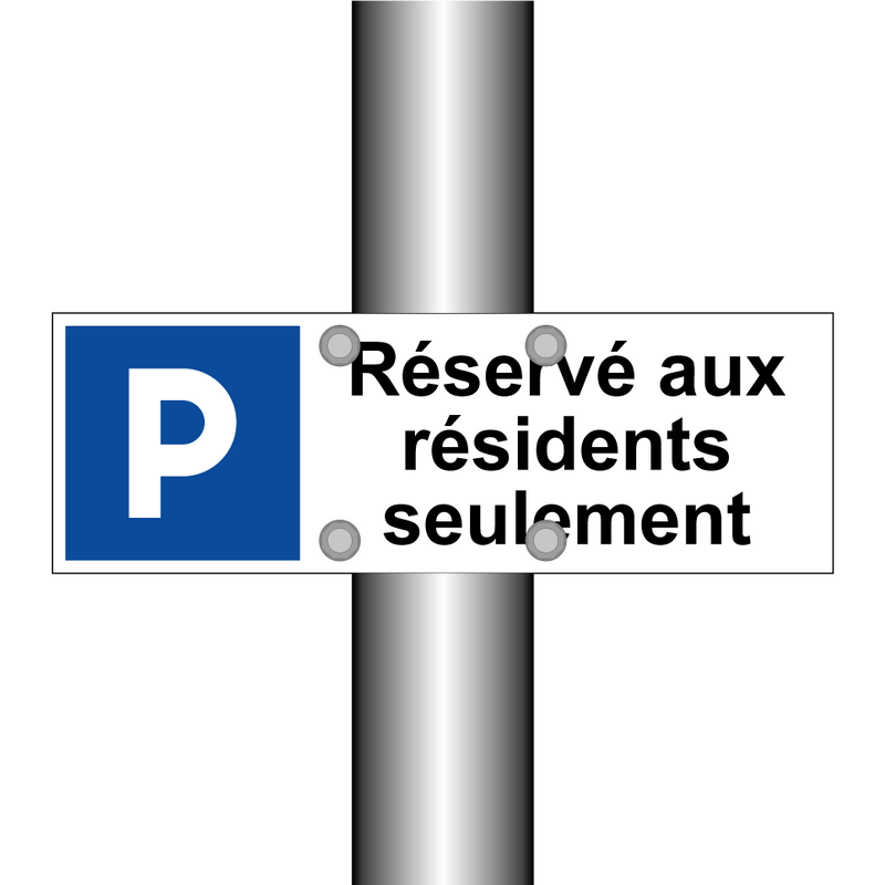 Réservé aux résidents seulement