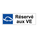 Réservé aux VE