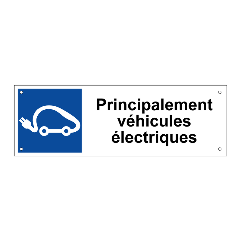 Principalement véhicules électriques