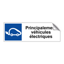 Principalement véhicules électriques
