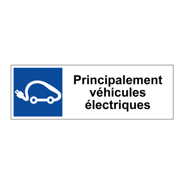 Principalement véhicules électriques
