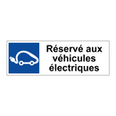 Réservé aux véhicules électriques