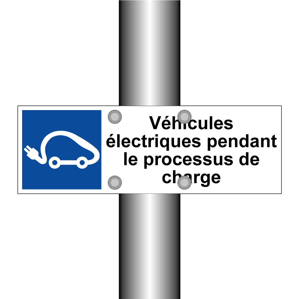 Véhicules électriques pendant le processus de charge