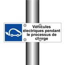 Véhicules électriques pendant le processus de charge