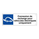 Connexion de recharge pour véhicules électriques uniquement