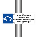 Stationnement réservé aux véhicules électriques pour recharge