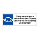 Uniquement pour véhicules électriques véhicules électriques uniquement