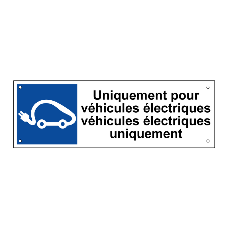 Uniquement pour véhicules électriques véhicules électriques uniquement