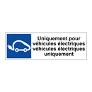 Uniquement pour véhicules électriques véhicules électriques uniquement
