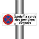 Garder la sortie des pompiers dégagée