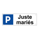 Juste mariés