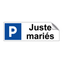 Juste mariés