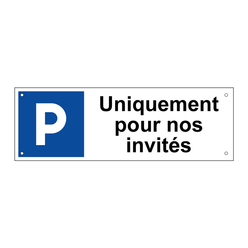 Uniquement pour nos invités