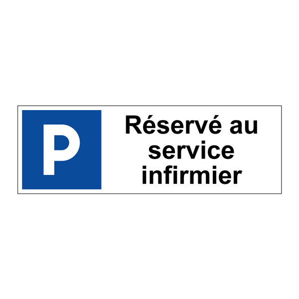 Réservé au service infirmier