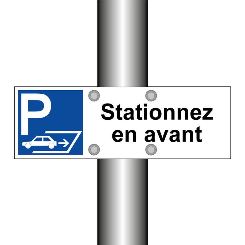 Stationnez en avant