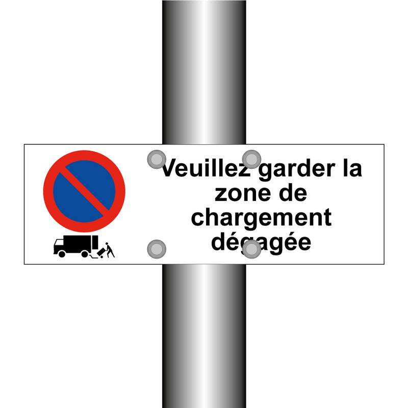 Veuillez garder la zone de chargement dégagée