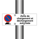 Zone de chargement et déchargement autorisée