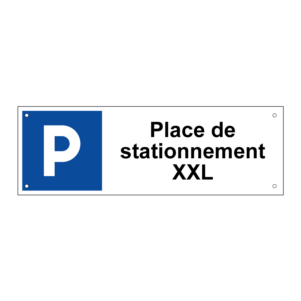 Place de stationnement XXL