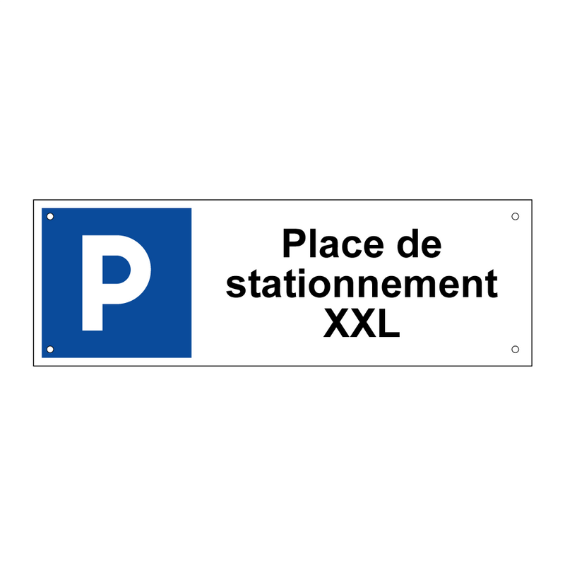 Place de stationnement XXL