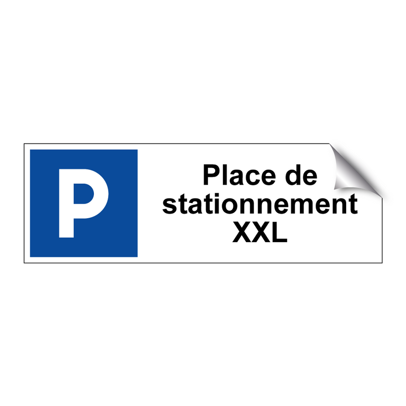 Place de stationnement XXL